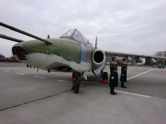 Штурмовику авиабазы «Кант» СУ-25 присвоено имя Исмаилбека Таранчиева
