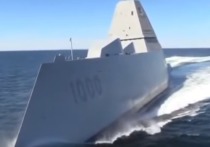 Высокотехнологичный эсминец-невидимка USS Zumwalt, считающийся самым дорогим в обслуживании, вышел из строя во время испытаний и вернулся в верфи