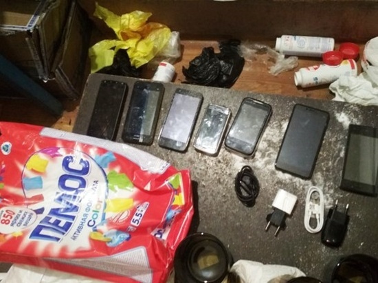 В Акбулаке осужденным в колонию пытались передать телефоны в упаковке со стиральным порошком 