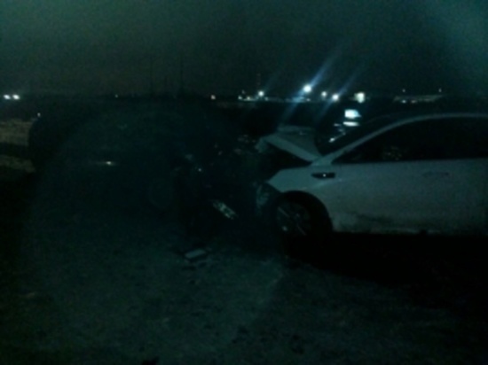 В Бузулукском районе в лобовом столкновении автомобилей погиб пассажир