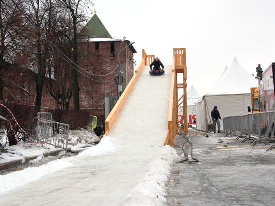 Два массовых ледовых объекта работают в Нижнем Новгороде