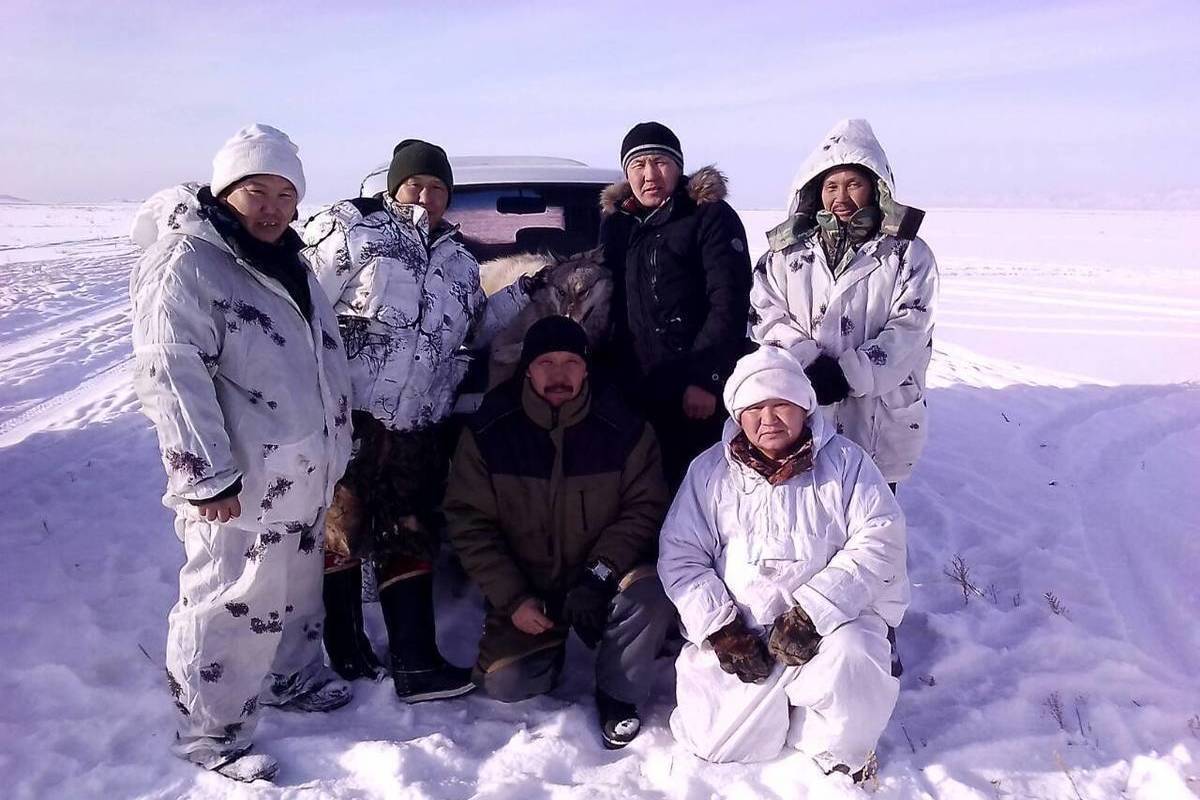 Охота на козерога в Туве