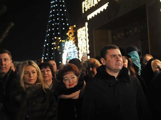 На Советской площади в Ярославле Новый год встречали 15 тысяч человек