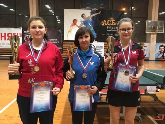 В Иванове прошел чемпионат области по настольному теннису