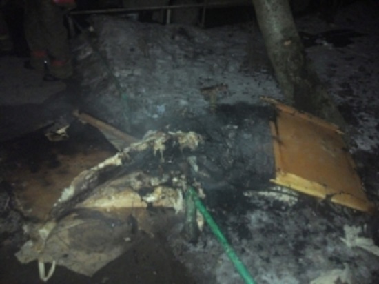 В Иванове тушили пожар в многоквартирном доме