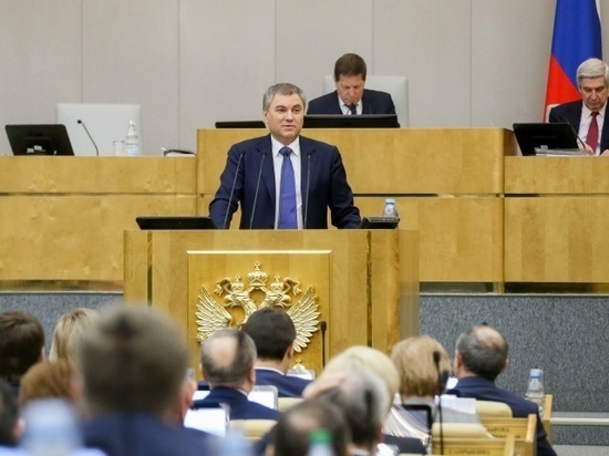 Вячеслав Володин заявил, что теперь жириновцы поддержали биометрическую регистрацию депутатов