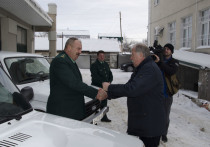 В министерстве природных ресурсов и охраны окружающей среды Ставрополья состоялось вручение автомобилей повышенной проходимости