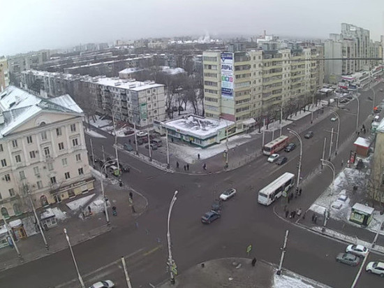 В сети появилось видео тройного ДТП в центре Тамбова
