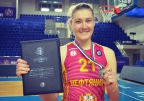 Ксения Чинаева уже не первый год является одним из лидеров омского баскетбольного клуба «Нефтяник»
