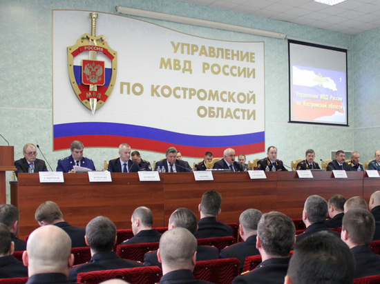 Костромская область опередила ЦФО по раскрытию преступлений