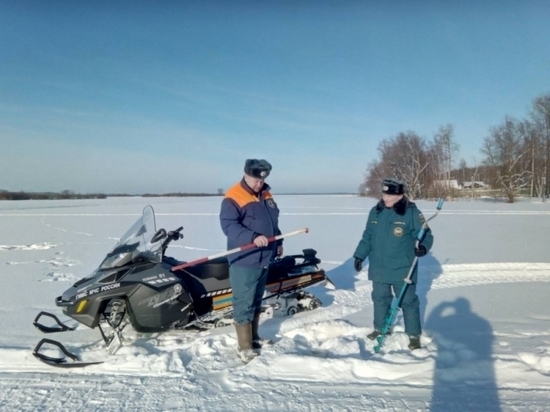 Спасатели обозначили опасные места на Костромском разливе