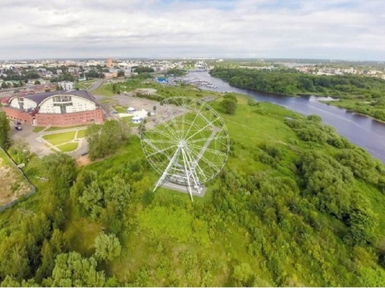 Гигантское колесо обозрения в Ярославле откроют в мае в День города