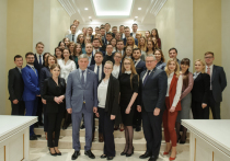 В день студента, 25 января, врио губернатора Александр Гусев принял участие в расширенном заседании регионального молодежного правительства