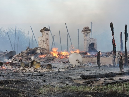 Житель Юрт разогревал еду и нечаянно спалил 16 домов