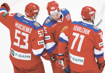 Незадолго до Олимпийских игр Сборная России по хоккею победила «Спартак» 2:1