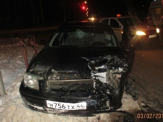 ДТП на перeкрестке: в Рыбинске в аварии пострадало три человека