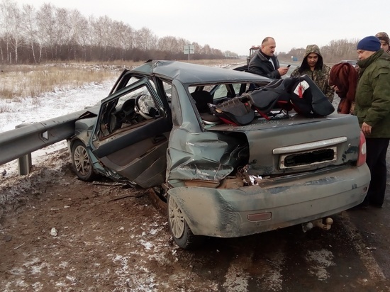 На трассе в Новосергиевском районе в аварии пострадали 5 человек