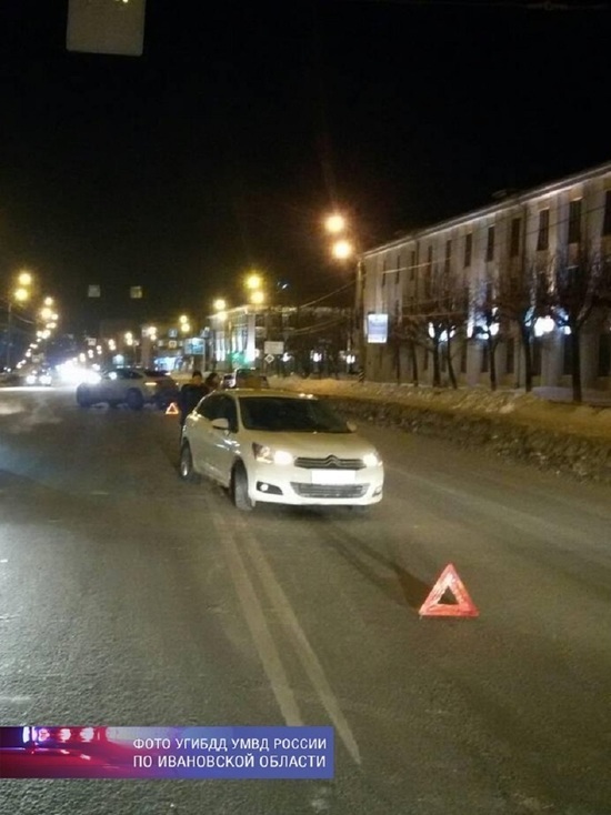 В центре Иваново автоледи на «Мерседесе» спровоцировала ДТП