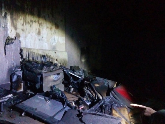 В Ярославле из-за не выключенного обогревателя сгорел офис