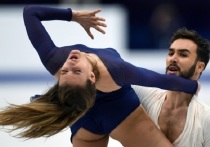 Французская фигуристка Габриэлла Пападакис, выступающая на Олимпиаде в Пхенчхане в паре с Гийомом Сизероном, вновь удивила публику своим нарядом