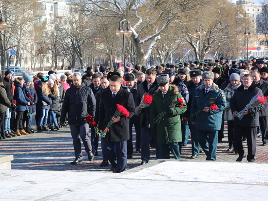 В Серпухове чествовали защитников Отечества