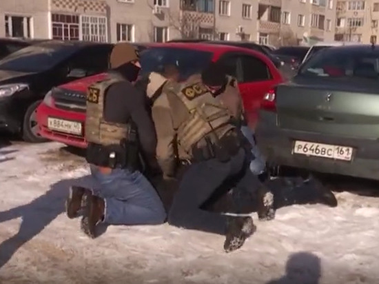 ФСБ опубликовала видео задержания преступной банды в Калуге