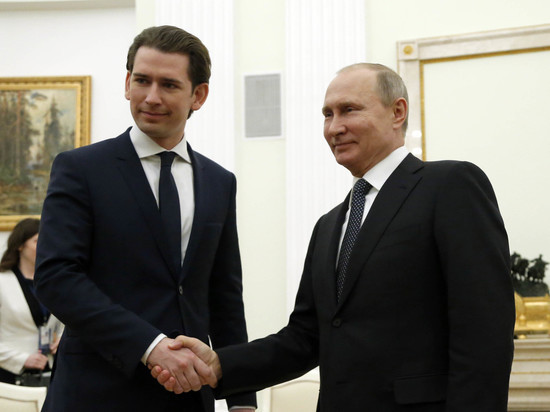 В разговоре с 31-летним канцлером Австрии президент сделал заявление о миротворцах