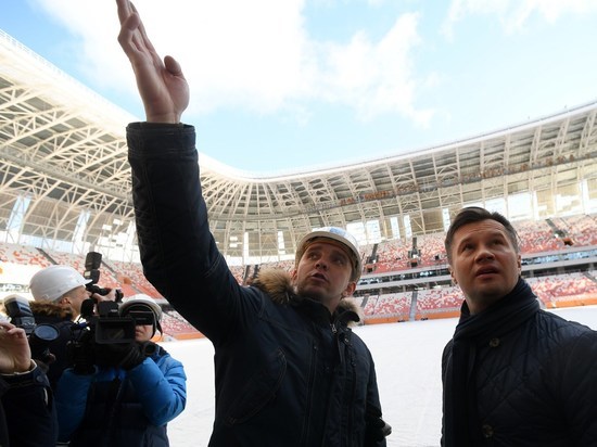 В Саранске для олимпийского чемпиона Алексея Немова устроили экскурсию по «Мордовия Арене»
