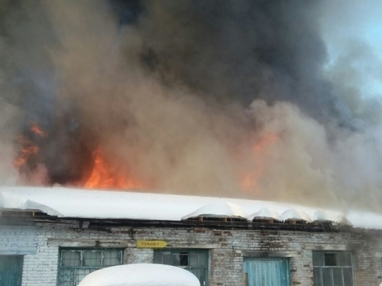В Усть-Куте загорелся гараж с грузовой техникой, принадлежащий супруге правозащитника