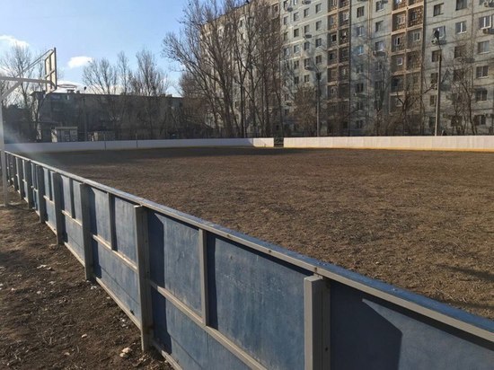 В Советском районе Астрахани появится обустроенная спортплощадка с катком
