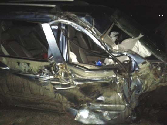 В Тамбовской области водитель иномарки врезался в большегруз с цистерной: двое пострадали
