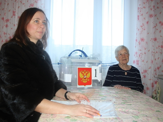 Старейшая жительница Твери отдала свой голос за будущего Президента дома