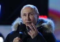 Результаты президентских выборов 2018 превзошли ожидания в окружении Путина (76 с лишним процентов — данные ЦИК на час ночи)