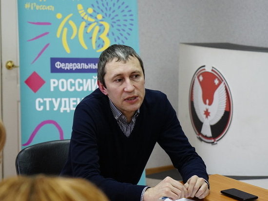 Региональный менеджер «Российской студенческой весны» Руслан Кибешев приехал в Ижевск