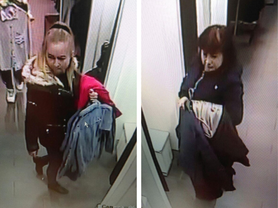 Чебоксарские полицейские ищут двух дам, укравших одежду из ТЦ