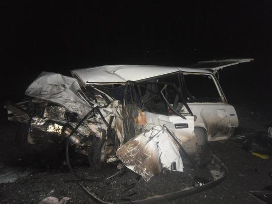 В страшной аварии в Тамбовской области погиб водитель, трое в больнице