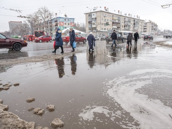 В трех районах Татарстана запасы воды в снеге почти в полтора раза превышают средние многолетние значения