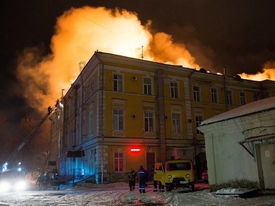 Пожар в Тверской областной детской больнице начался в корзине реаниматолога