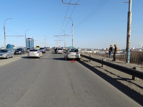 Девятнадцатилетняя астраханка сбила пешехода на Новом мосту