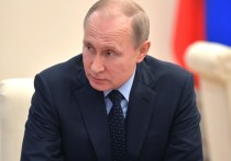 Президент России Владимир Путин на заседании Госсовета, которое было посвящено развитию конкуренции