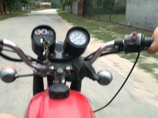 В Калмыкии задержали пьяного мотоциклиста