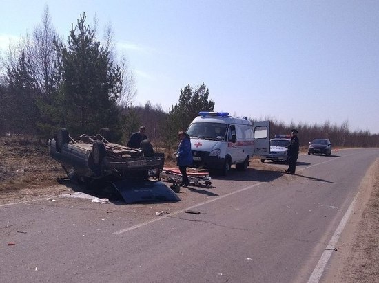 Пьяный водитель в Тверской области не справился со сном и перевернулся