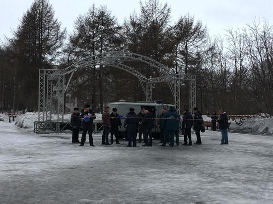 Полицейские устроили свистопляску в центре Мурманска