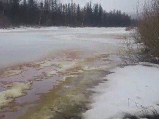 В реку Ния в Усть-Кутском районе вытекло трансформаторное масло с подстанции РЖД