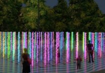 Танцующий фонтан  возле метро «Воробьевы горы» будет встречать гостей ЧМ-2018 световым шоу