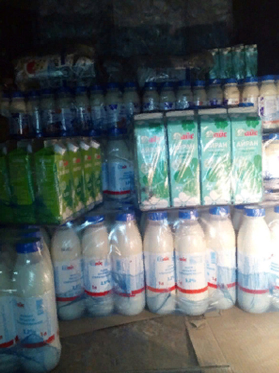 В Оренбуржье задержали 2,5 тонн молочной продукции из Казахстана 