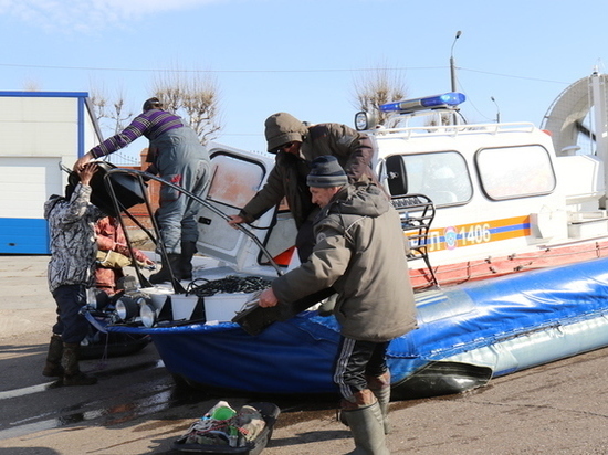 Сотрудники МЧС Татарстана спасли шестерых рыбаков