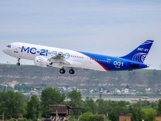 Первый серийный самолет МС-21 будет работать в Иркутской области