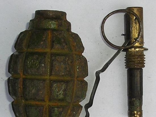В Ангарске при проведении земляных работ найдена боевая граната