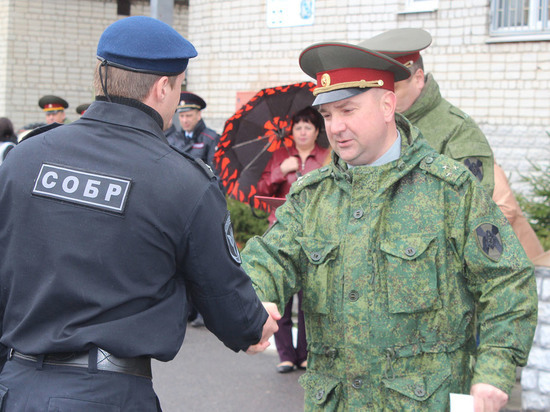 Бойцы курского СОБР территориального Управления Росгвардии вернулись из командировки